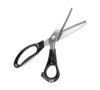 Generic 3 5 7mm Round/Edge Pinking Shears Scissors Clipper Stainless Steel Blades, Professional Dressmaking Tools for Fabric Cutting - Ideal for Quilters and Crafters (5mm)