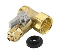 Generic 3/8 Inch Water Purifier Inlet Ball Valve, Replace Parts with Handle, Easy Installation, Direct Drinking Water Machine Valve Connection