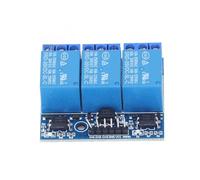 Generic 3 Channel Relay Module High Voltage Relay Board with Isolated Optocoupler for Efficient Control in Home Automation Projects (12v)