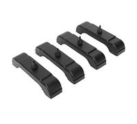 Generic 3 Core Radiator Rubber Support Pads for Camaro Chevelle Impala, Perfect Cushioning Performance 4pcs Set, Fit for 1968-1981 Cars