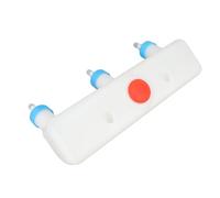Generic 3 Head Small Animal Milk Feeder Durable Piglet Goat Feeding Bottle for Puppies Kittens Farm Use PP Silicone
