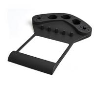 Generic 3 In 1 Silicone Nail Arm Rest Holder Adjustable with Finger Separators for Professional Nail Painting At Home or Salon 10.83x6.10x0.98in (Black)