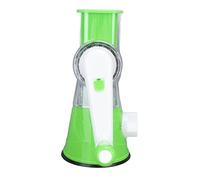 Generic 3 in 1 Vegetable Ralor, Stainless Steel Steel Blades of Multifunctional Vegetables for The Home (Green)