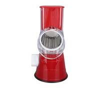 Generic 3 in 1 Vegetable Ralor, Stainless Steel Steel Blades of Multifunctional Vegetables for The Home (Red)
