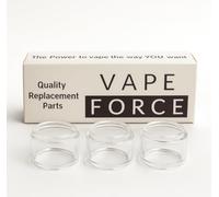 Generic (3-Pack) Replacement Bubble Glass for Horizon Tech Falcon 2/ Falcon II Vape Tank