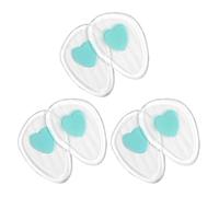 Generic 3 Pairs Forefoot Cushions Cushions Gel Shoe Comfortable Wear Anti-Slip Sturdy Design for High Heels Men Women
