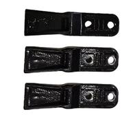 Generic 3 Pcs Excavator Bucket Teeth Digging Tooth Trenching Bucket Teeth Carbon Steel Replacement with Screws and Nuts for Backhoe Loader Mini Excavator Tractor, Agricultural Parts