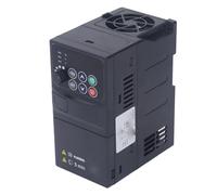Generic 3 Phase Vector Frequency Converter 0.75KW Durable Speed Regulation Inverter for Industrial Use ABS Material 1.5m Cable