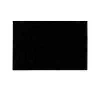 Generic 3 Ply PVC Pickguard Blank Pickguard Sheet 17.13 X 11.61 X 0.09 in for DIY Electric Guitar Bass Custom Cutting Black Scratch Plate Board (Black)