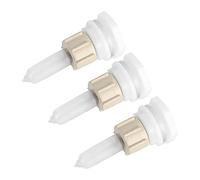 Generic 3-Set Lamb-Nipple Made of Durable Plastic PP, White, Veterinary Feeding, Pritchard Nipple for Pigs, Sheep