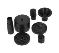 Generic 3 Sets of Solar Powered Fountain Nozzle Kit for Small Ponds and Fish Tanks Abs Material with Stable Operation and Resistant to Deformation for Solar Floating Fountain