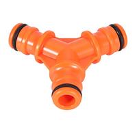 Generic 3 Way Hose Splitter, Hose Bib Splitter Water Diverter Garden Water Y Shaped Connector for Home Gardening, Agricultural Production (Tee Pacifier)