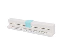 Generic 30 Holes Puncher, Hand Push Hole Punch for Loose Leaf Notebooks Binders with Non Slip Base, Paper Guide, 3 Sheets Capacity, for A4 B5 A5 B6 A6 B7 A7 Paper