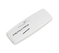 Generic 300Mbps Dual Band Wireless LAN Adapter Durable 802.11n USB WiFi Adapter for BD Player HT Home Theater, for 10 32 Bit, White Wireless Network Card