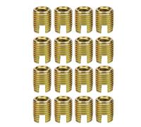 Generic 302 Auto-tapping Carbon Steel Sipping Insert, Sustainable Screw Thread Repair Insert for the Automotive Industry, 20pcs Interior M2 * 0.4 M4.5 Exterior * 0.5 Accessories (#4)