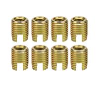 Generic 302 Carbon Steel Thread Insert Durable Strong Tension for Automotive Industry 20pcs (#4)