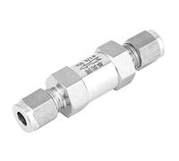 Generic 304 Stainless Steel Check Valve with BSPP Female Thread for Various Pipe Connections (304 1/4”)