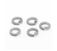 Generic 304 Stainless Steel Split Spring Lock Washer locking Elastic Gasket M1.6 M2 M2.5 M3 M4 M5 M6 M8 M10 M12 M16 M20 M22 M24 GB93(10pcs M10)