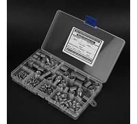 Generic 304 Stainless Steel Thread Insert Assorted Set for M3-M12 Screw Repair Tool Durable Vibration Absorption 200pcs