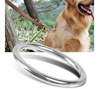 Generic 304 Stainless Steel Welded O Ring Polished Durable Circle for Marine Use Yoga and Diving 6mm Thickness 25-80mm Diameter (06060 Wire diameter 6mm*inner 60mm)