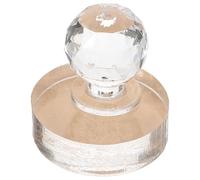 Generic 30mm Crystal Eyeshadow Stamper Pressing Seal Tool for Blusher and Highlighter DIY Powder Mold Makeup Palette Repairing Tool for Precision Application
