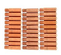 Generic 30pcs MIG Contact Tips Durable Copper for Tweco Mini 100L MIG Welding Gun - 11-23 11-30 -35 Sizes