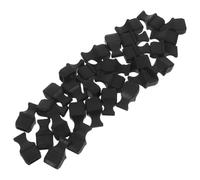 Generic 30pcs Sfp Port Protector Anti Dust Plug, Optical Port Blocker, Silicone, Black, for Network Transceivers and Networking Equipment, Business Maintenance