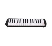 Generic 32 Keys Melodica Portable Musical Instrument for Beginners with Elegant White and Black Keys Design for All Ages, Lightweight and Comfortable for Easy Portability (Black)