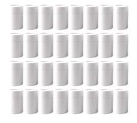 Generic 32 Pcs Empty Cardboard Tubes for Deodorant, 2.65 Oz, 1.7 in X 3 in Refillable, DIY Lip Balm, Lotion Bar, Solid Perfume, White