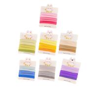 Generic 35pcs Elastic Hair Ties for Women, High Stretchy Ponytail Holders with Soft Elastic Rope, for Daily Wear and Festival Hairstyles