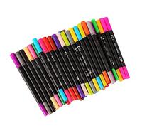 Generic 36 Colors Watercolor Pennash Set Professional Soft Flexible Brand Pens with Dual Tips for Children Adult Painting