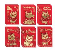 Generic 360pcs Vietnamese Red Money Envelopes 4.5 x 3.2 Lunar New Year Lucky Red Packets Year of The Horse Vietnamese New Envelopes for Birthday Wedding Celebration