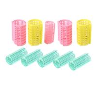 Generic 36pcs Hair Curlers Plastic Self-holding Hair Rollers Easy to Use on Small Medium and Large