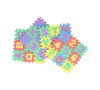 Generic 36pcs Interlocking Puzzle Play Mat with Alphabet Numbers Educational Toy for Toddlers Learning ABCs 123