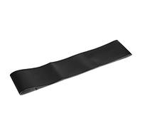 Generic 38cm/15in Microfiber Leather Steering Wheel Cover - Universal DIY Sewing Kit Car Interior Accessory (black)