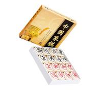 Generic 3d High-end Chinese Chess Game Resin Board with Sturdy and Safe Beige Design and Adults, for Office and Picnic Early Learning