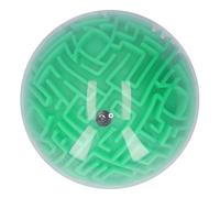 Generic 3D Maze Ball Toy for Kids and Children, Durable Plastic Puzzle Game, Brain Training Age 6+, Compact Size (Green)