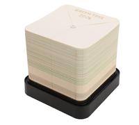 Generic 3D Memo Pad Calendar 2026, Tree House Paper Carving Art with LED Light, Creative DIY Desk Calendar for Christmas, Home Office Decoration (Green)
