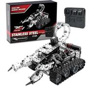 Generic 3D Metal Mechanical Remote Control Scorpion Tank, RC Tank Metal Model Kits with 12CH 2.4G Remote Control, DIY Mechanical Model, Gift for Teens Adults - 1034PCS