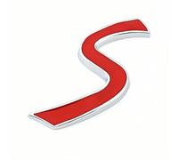 Generic 3D Metal SD D Logo Badge Emblem Car Sticker Decal Compatible with Copper R55 R56 R60 R61 Clubman F55 F56 F60 Countryman Car-Styling(S Sticker)