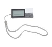 Generic 3D Pedometer Step Tracker Easy to Use Convenient to Carry Clear Display for Walking, Elderly, Children ABS Material