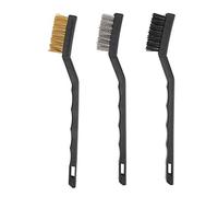Generic 3D Printer Cleaning Brush Set Efficiently Removes Dust and Rust for Nozzle Hot Bed, Applicable to All Printers, Steel, Brass, Nylon Material