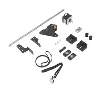 Generic 3D Printer Dual Z Axes Upgrade Kit Durable Stainless Steel Easy Leveling for Ender3 V2 Pro CR10, 1 Unit
