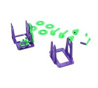 Generic 3D Printer Filament Winder Efficient Organizer for P1S P1P X1 Filament Spooler Purple Green