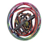 Generic 3D Rotation Flip Puzzle Toy, Stress Relief Decompression Educational Brain Teaser with Durable Plastic Material, for Kids Adults (Colorful Flower)