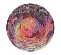 Generic 3D Rotation Flip Puzzle Toy, Stress Relief Decompression Educational Brain Teaser with Durable Plastic Material, for Kids Adults (Hot Air Balloon)