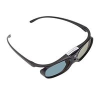 Generic 3D Shutter Glasses 1080P Wide Angle 178° Rechargeable for Myopic People Home Viewing (Black)