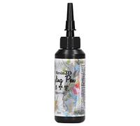 Generic 3D UV Resin Liner Pen 20ml Strong Transparency Fast Curing Ideal for DIY Crafting and Outlining (Silver)