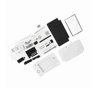 Generic 3DS XL Full Housing Repair Kit, Durable Replacement Case for 3DSLL, Includes All Parts for Console Repair, for Gamers Who Want to Upgrade Their System (White)