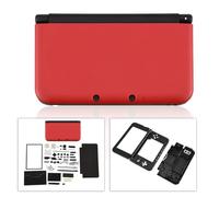 Generic 3DS XL Full Housing Repair Parts Replacement Kit for Faulted Console, Durable Material, for Repair Tool Enthusiasts (Red)